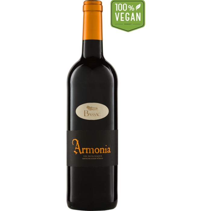 Biowein - Merlot/Syrah/Grenache - Armonia Rouge - Domaine Bassac - Rotwein